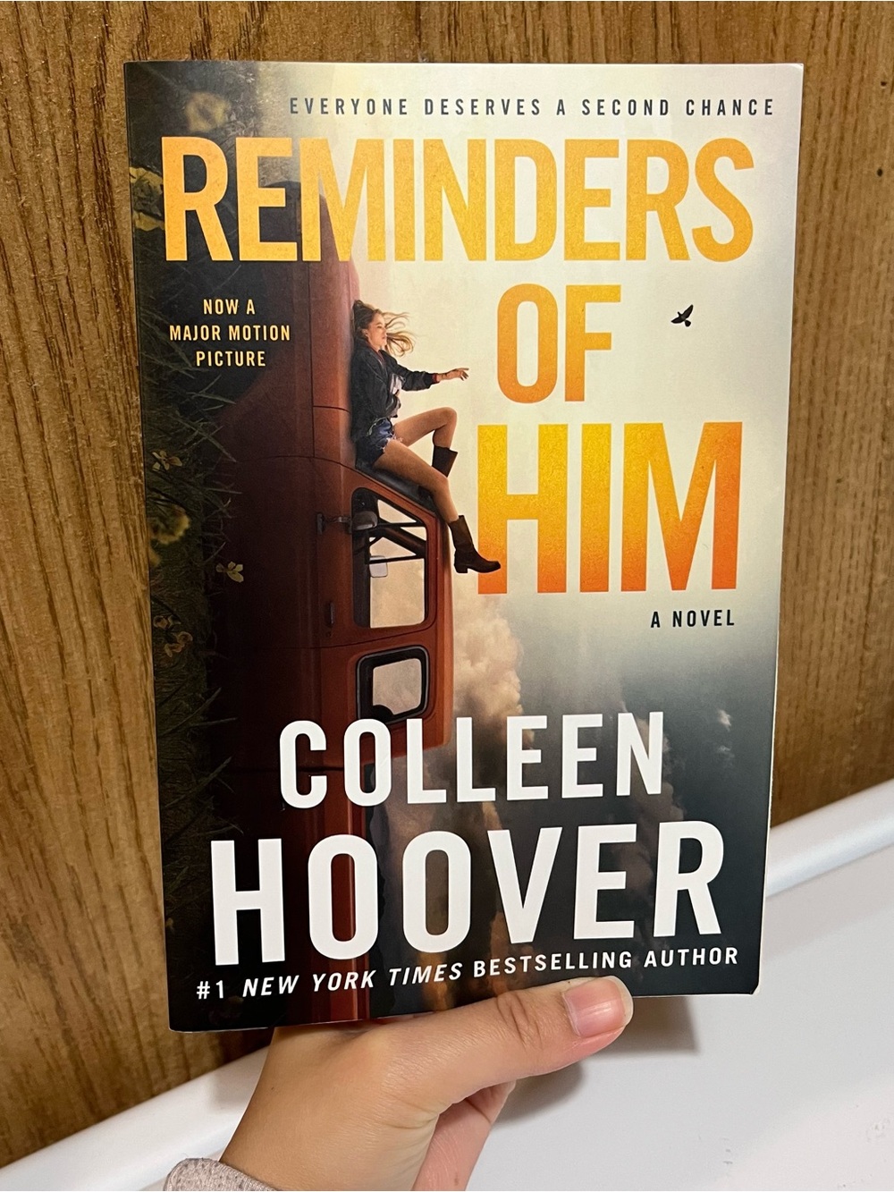 Reminders Of Him by Colleen Hoover Movie Tie-In Paperback Book!
